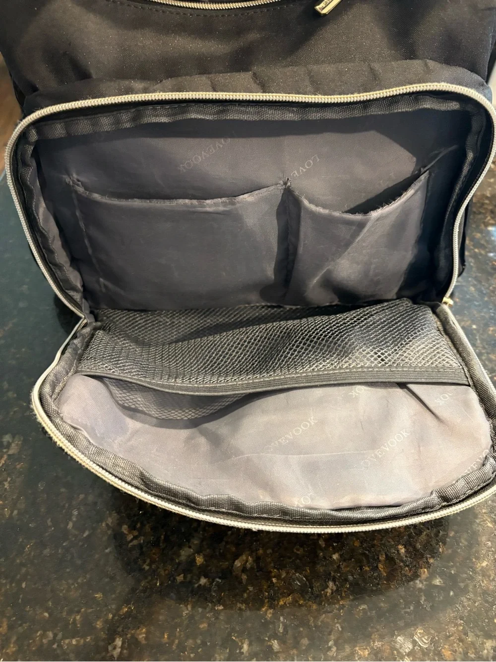 Black LOVEVOOK Backpack - Spacious Travel & Work Bag